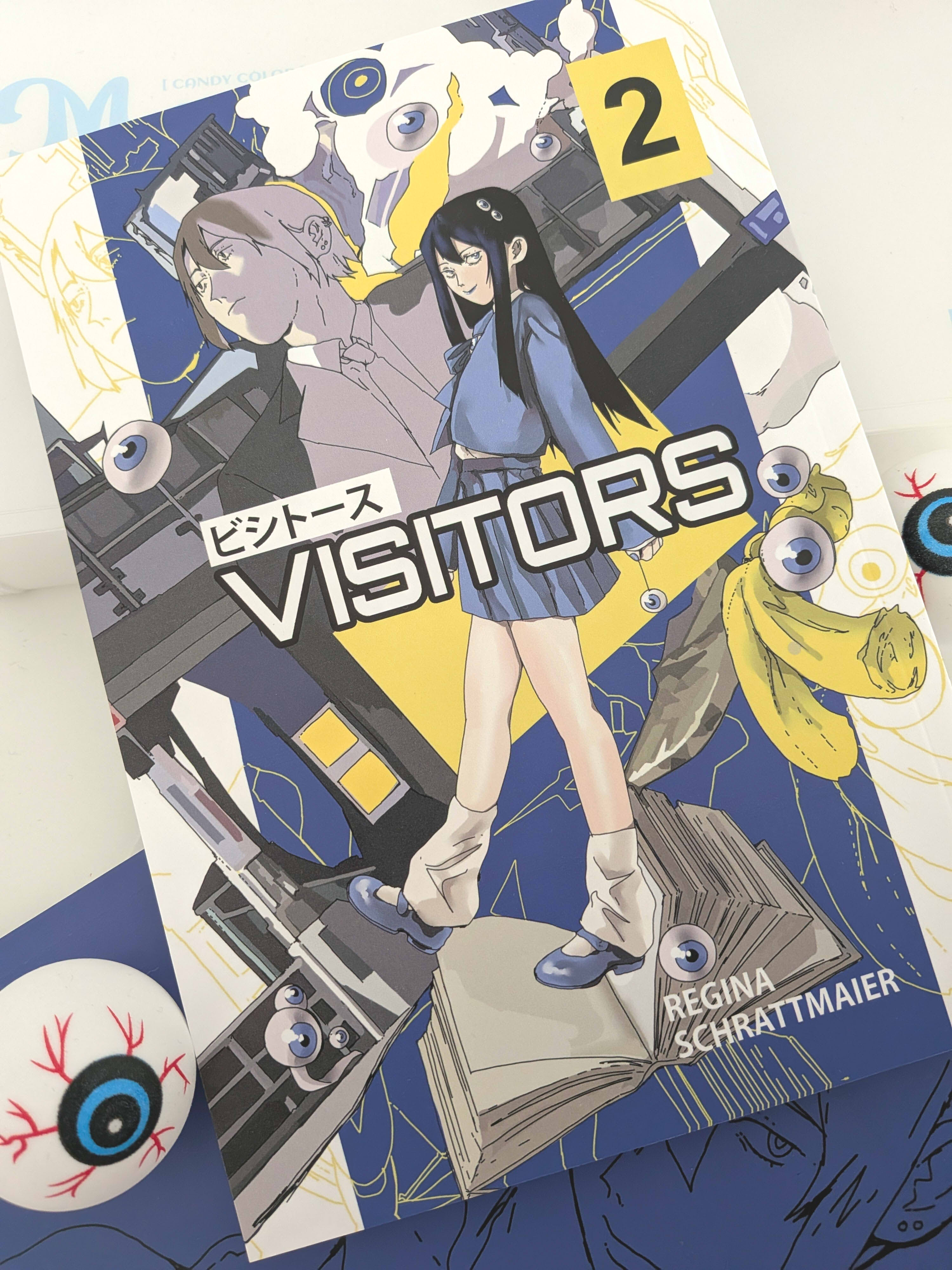 VISITORS Vol. 2 manga by Regina Schrattmaier